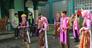 Gita Pandu Laras Meriahkan Kunjungan Pramuka SMK Diponegoro 3 Kedungbanteng
