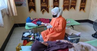 Donor Darah Rutin Kwarran Purwokerto Utara: 28 Pendonor Lolos Pemeriksaan