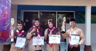 Empat Andalan Ranting Purwokerto Utara Menerima Penghargaan