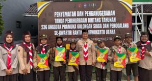 Tujuh Pramuka Siaga SD N 1 Karangwangkal Raih Bintang Tahunan, Bukti Kesetiaan Berpramuka