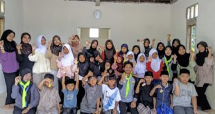 200 Santri TPQ Sokawera Sulap Tutup Botol Bekas Menjadi Gantungan Kunci, Pengasuh: Sangat Bermanfaat